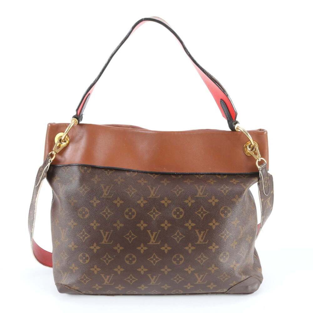 LOUIS VUITTON Brown Monogram Leather Shoulder Bag - Picture 3 of 12